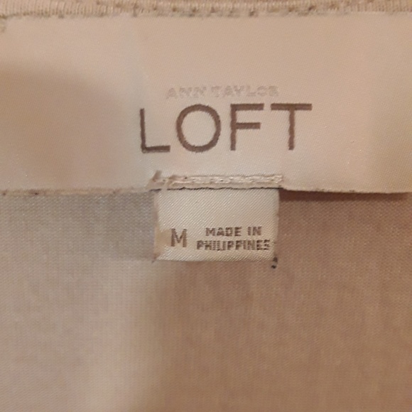 Loft animal print/light shimmer classic feminine t - Picture 4 of 6